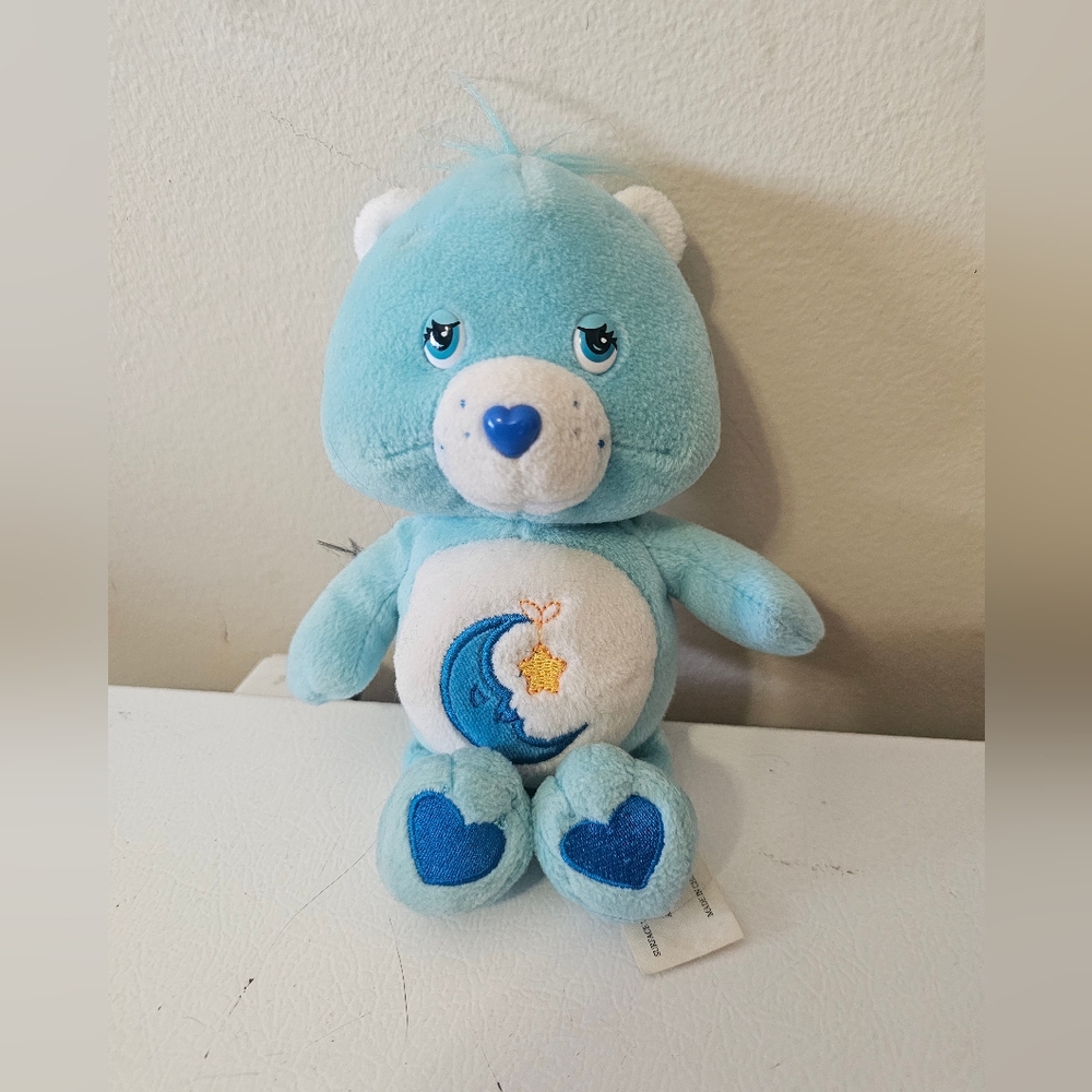 2002 Care Bears 8" Bedtime Bear Plush Toy